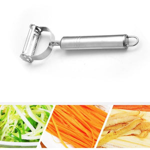 Dual Fruit Vegetable Peeler Julienne Peeler Cutter Sharp Stainless Steel